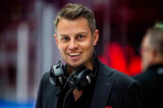 Malmö Redhawks kommunikatör Christian Winnberg