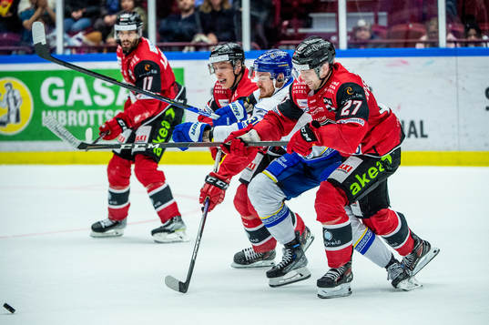 Malmö Redhawks William Von Barnekow och Ponthus Westerholm
