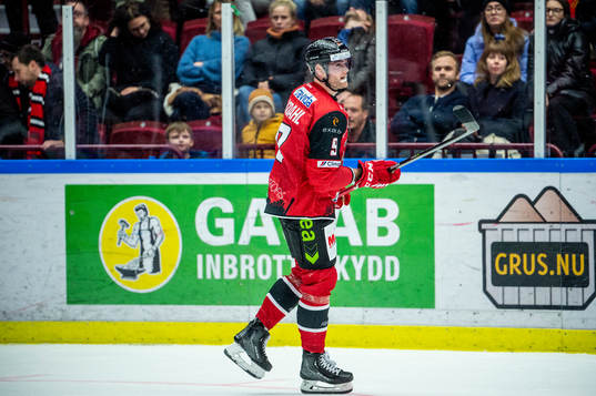 Malmö Redhawks Kim Rosdahl deppar