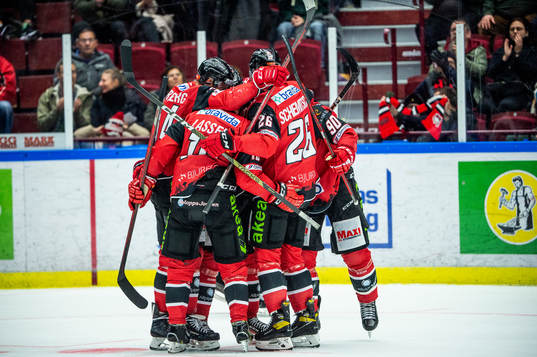 Malmö Redhawks Lance Bouma jublar