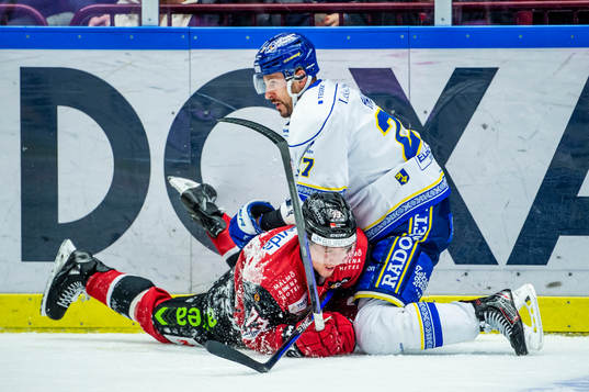Malmö Redhawks Adam Ollas Mattsson mot Leksands Marek