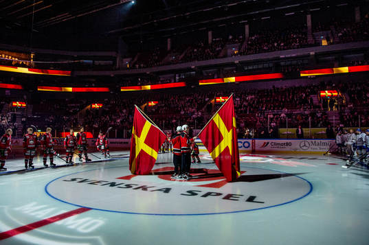 Malmö Arena innan ishockeymatchen i SHL mellan Malmö