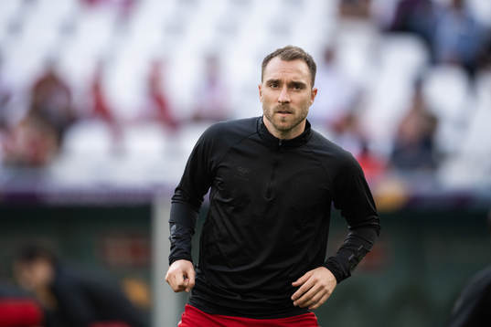 Christian Eriksen of Denmark