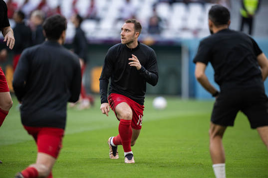 Christian Eriksen of Denmark