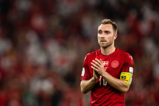 Christian Eriksen of Denmark