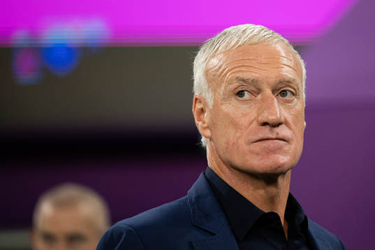 Head coach Didier Deschamps of France