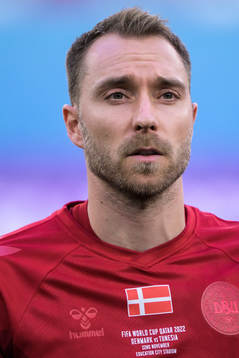 Christian Eriksen of Denmark