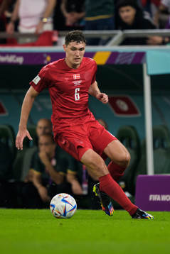 Andreas Christensen of Denmark