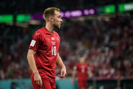Christian Eriksen of Denmark