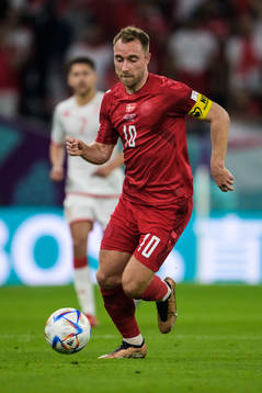 Christian Eriksen of Denmark