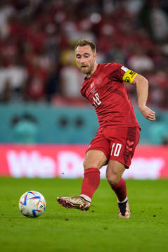 Christian Eriksen of Denmark