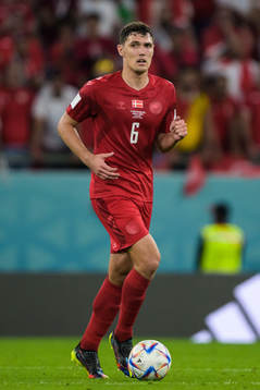 Andreas Christensen of Denmark