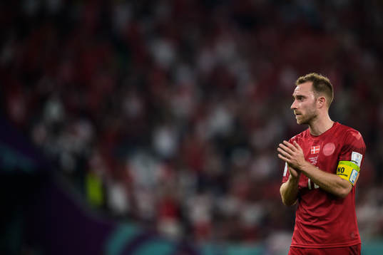 Christian Eriksen of Denmark