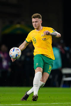Harry Souttar of Australia