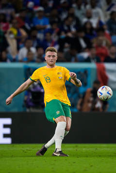 Harry Souttar of Australia