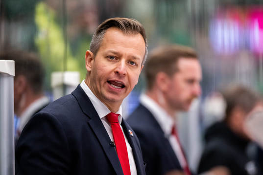 Head coach Matt McIlvane of RB Salzburg