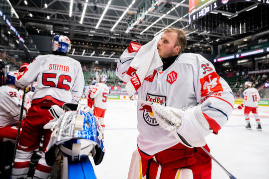 Goalkeeper Atte Tolvanen of RB Salzburg