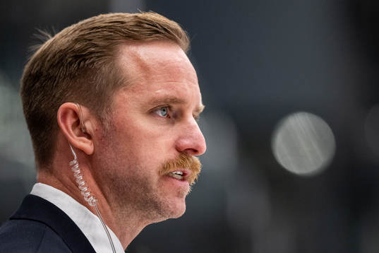 Assistant coach Daniel Petersson of RB Salzburg