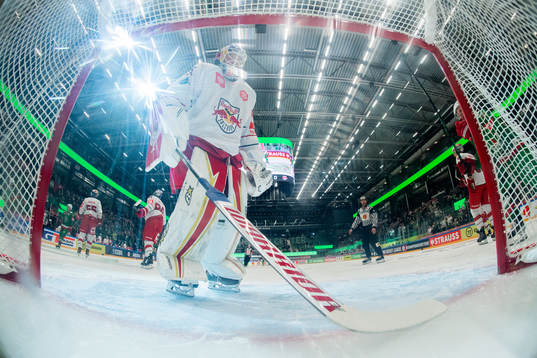 Goalkeeper Atte Tolvanen of RB Salzburg looks dejected