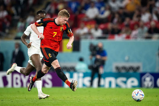 Kevin de Bruyne of Belgium