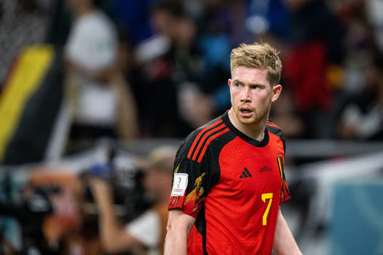 Kevin de Bruyne of Belgium