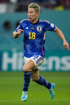 Takuma Asano of Japan