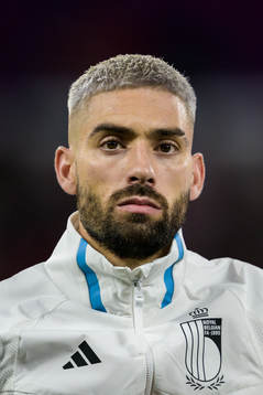 Yannick Carrasco of Belgium