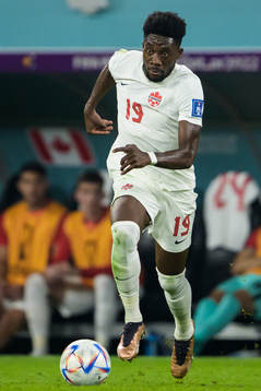 Alphonso Davies of Canada