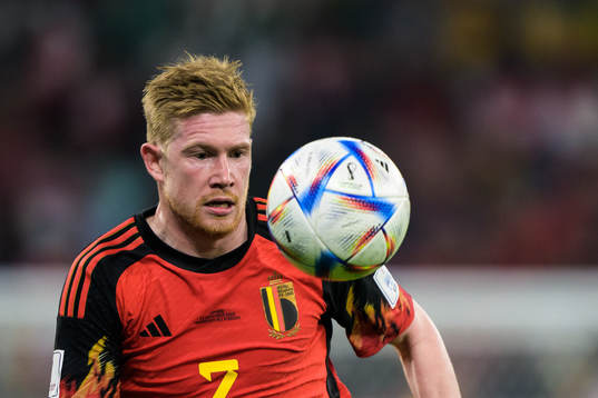Kevin de Bruyne of Belgium