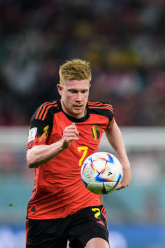 Kevin de Bruyne of Belgium