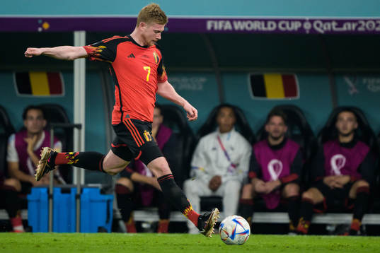 Kevin de Bruyne of Belgium