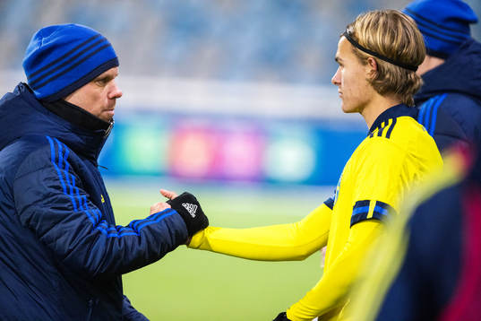 Sveriges Viktor Eriksson och Markus Karlsson