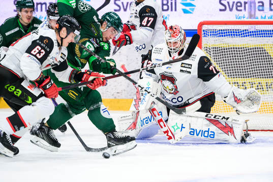 Malmö Redhawks Fredrik Händemark, Färjestads Remi Elie