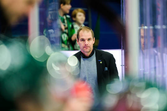 Färjestads huvudtränare Tomas Mitell