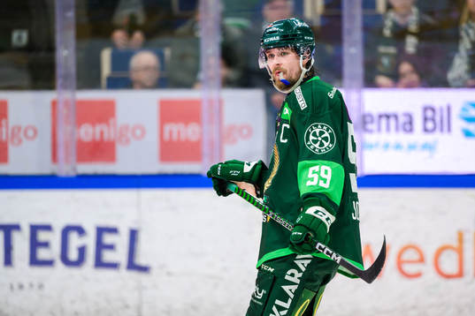 Färjestads Linus Johansson deppar