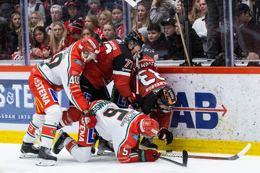 Frölundas Filip Johansson och Örebros Oliver Eklind