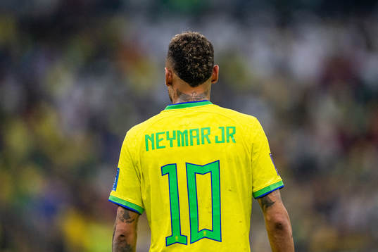 Neymar of Brazil