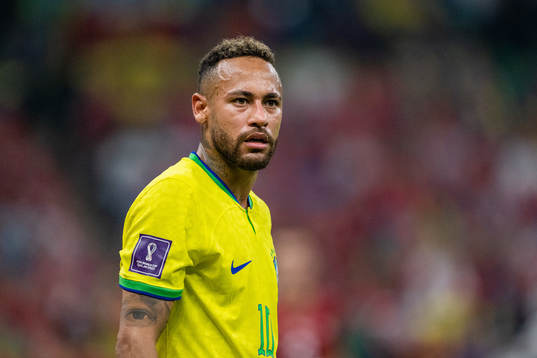 Neymar of Brazil