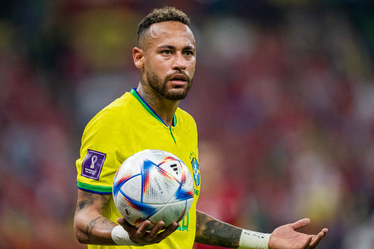 Neymar of Brazil