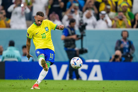 Neymar of Brazil