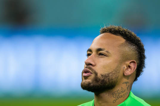 Neymar of Brazil