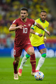 Dusan Tadic of Serbia