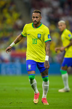 Neymar of Brazil