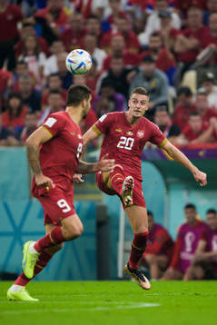 Sergej Milinkovic-Savic of Serbia