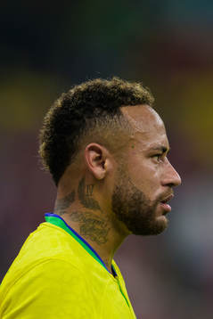 Neymar of Brazil