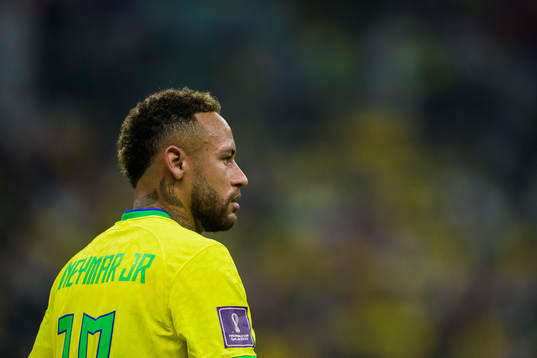 Neymar of Brazil