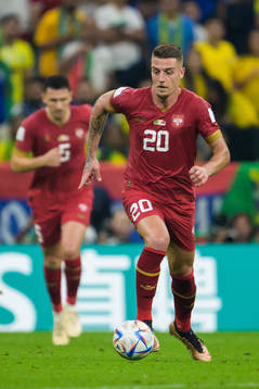 Sergej Milinkovic-Savic of Serbia