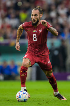 Nemanja Gudelj of Serbia