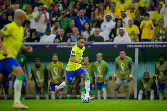 Neymar of Brazil
