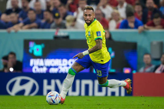 Neymar of Brazil